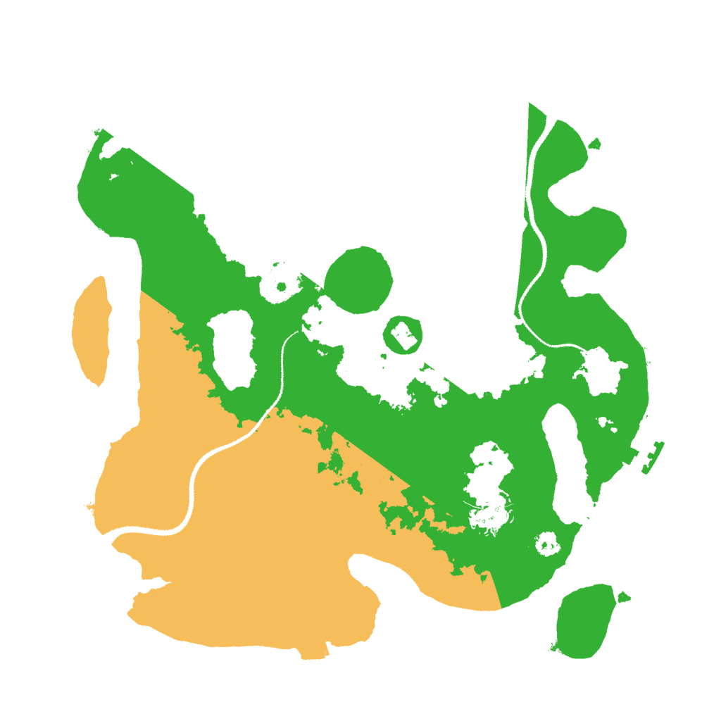 Biome Rust Map: Procedural Map, Size: 3000, Seed: 1777453594