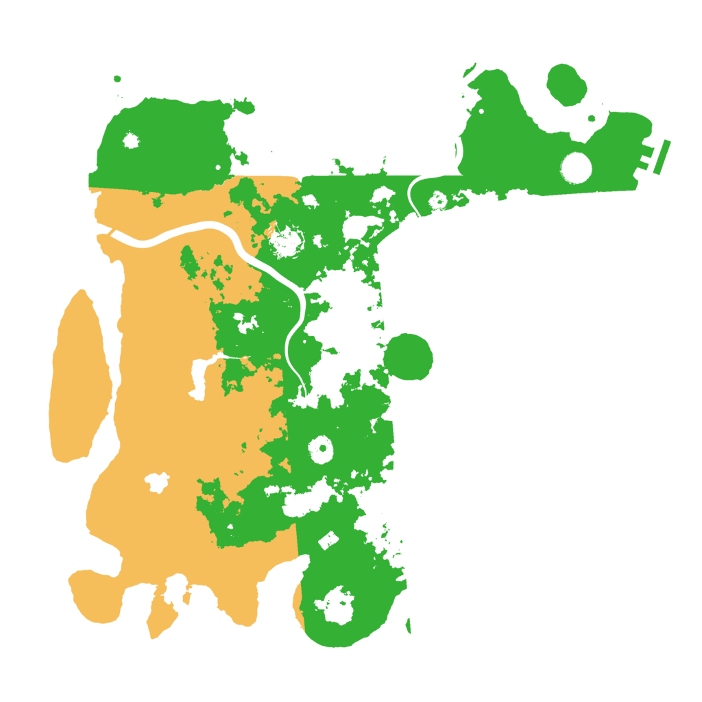 Biome Rust Map: Procedural Map, Size: 4000, Seed: 15242