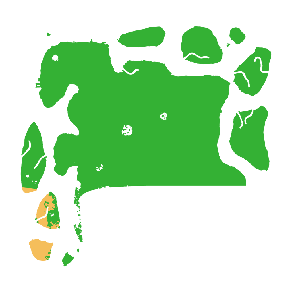 Biome Rust Map: Procedural Map, Size: 4000, Seed: 15242