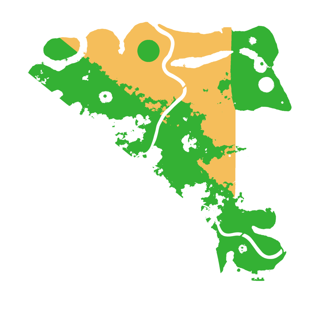 Biome Rust Map: Procedural Map, Size: 3750, Seed: 23642315