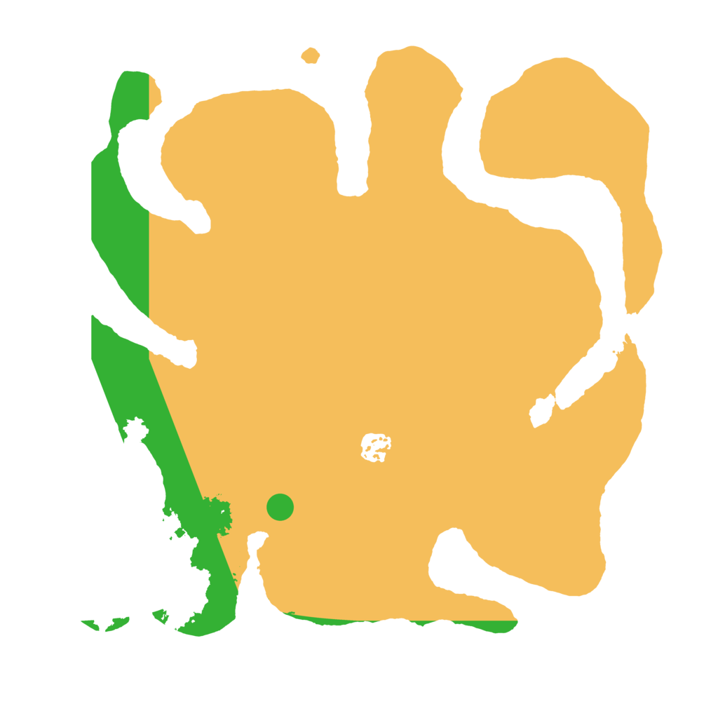 Biome Rust Map: Barren, Size: 3500, Seed: 2117262014