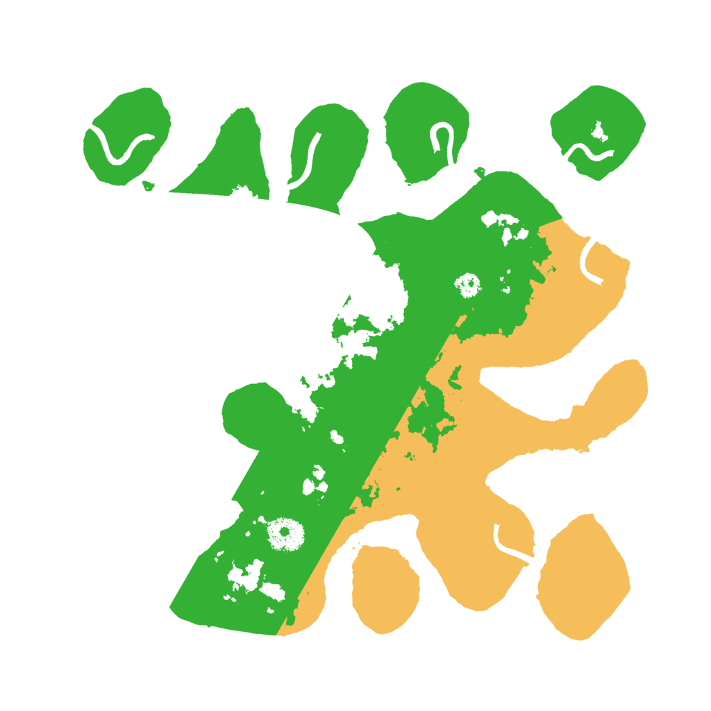 Biome Rust Map: Procedural Map, Size: 3000, Seed: 88352