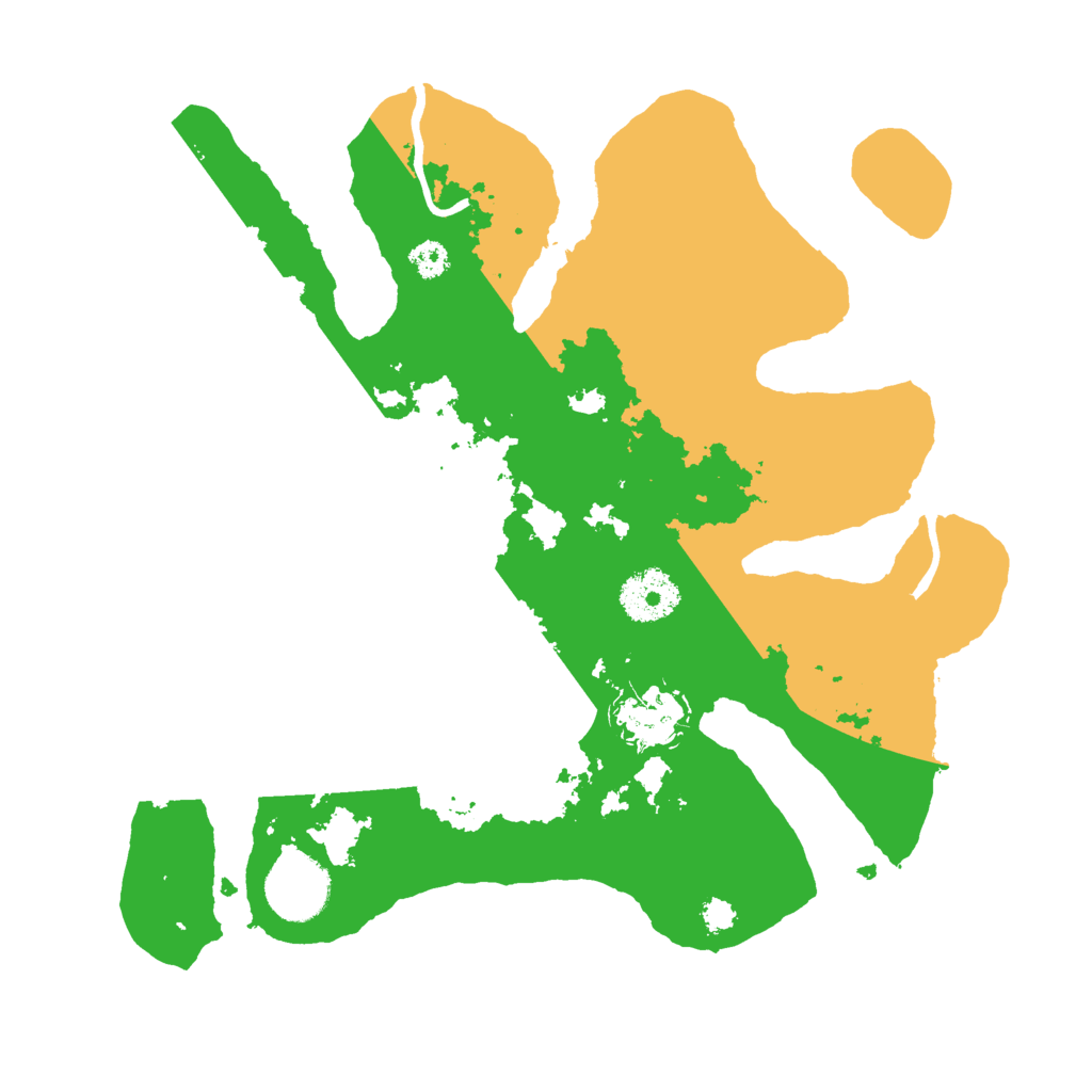 Biome Rust Map: Procedural Map, Size: 3000, Seed: 2116089971