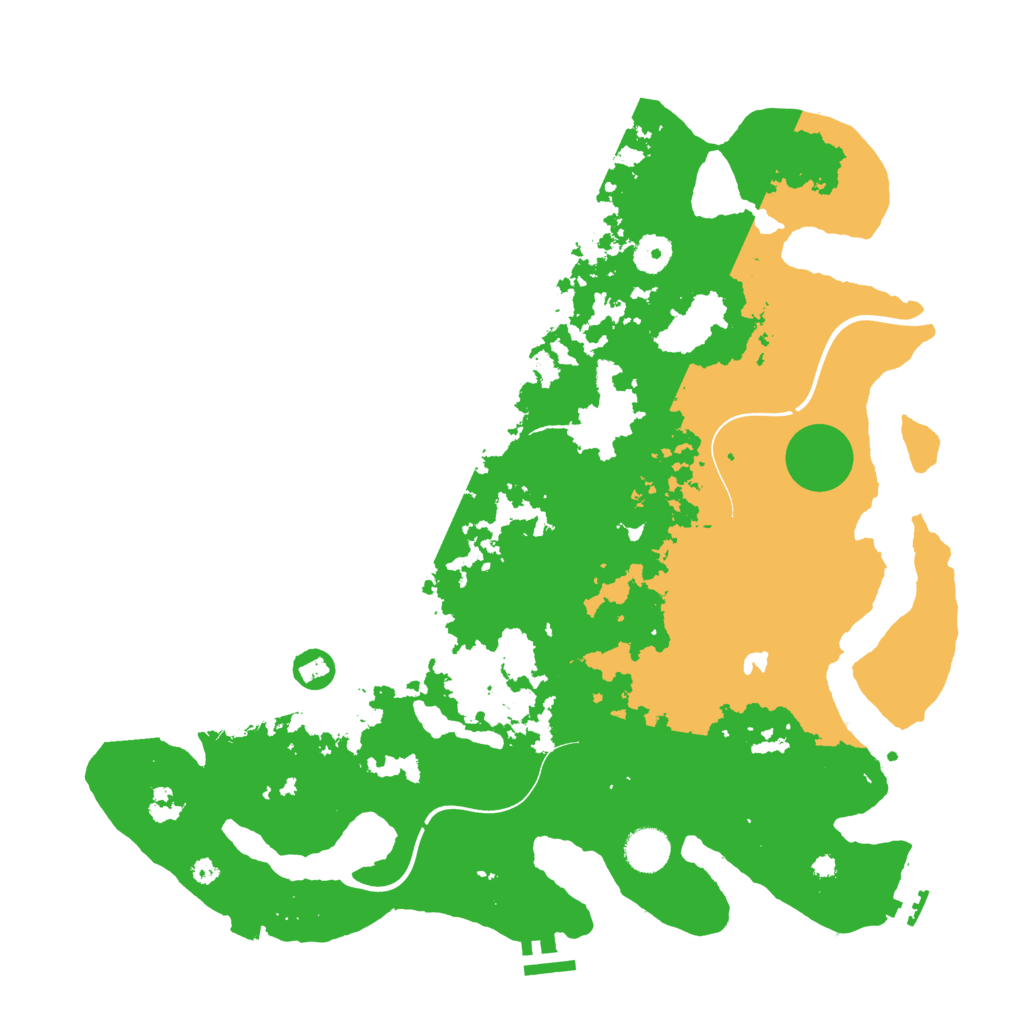 Biome Rust Map: Procedural Map, Size: 4000, Seed: 1474751051