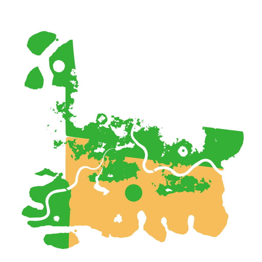 Biome Rust Map: Procedural Map, Size: 4000, Seed: 8566
