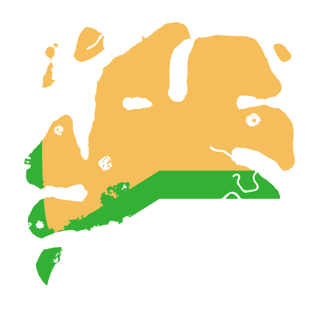 Biome Rust Map: Procedural Map, Size: 3505, Seed: 951515