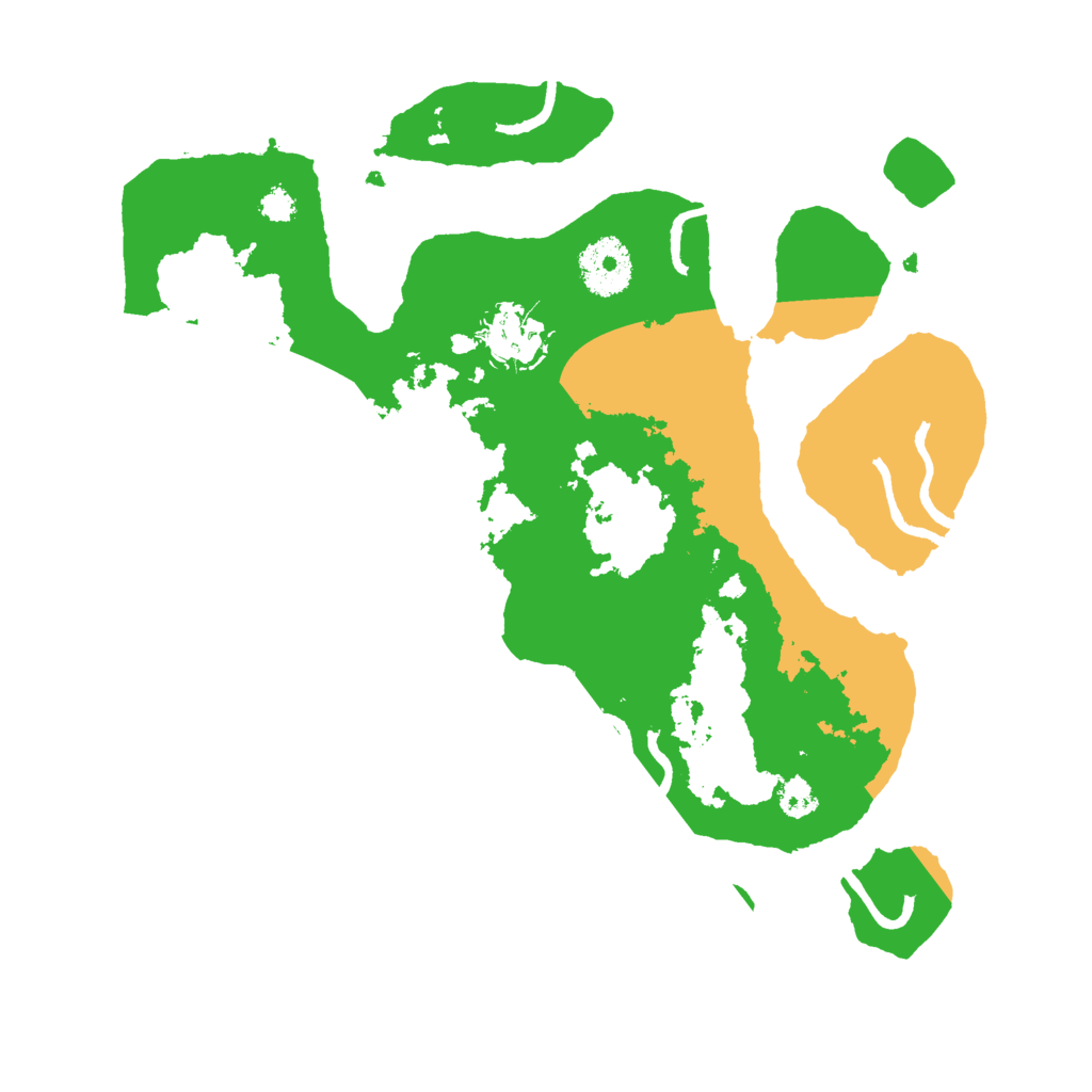 Biome Rust Map: Procedural Map, Size: 3000, Seed: 1213948871