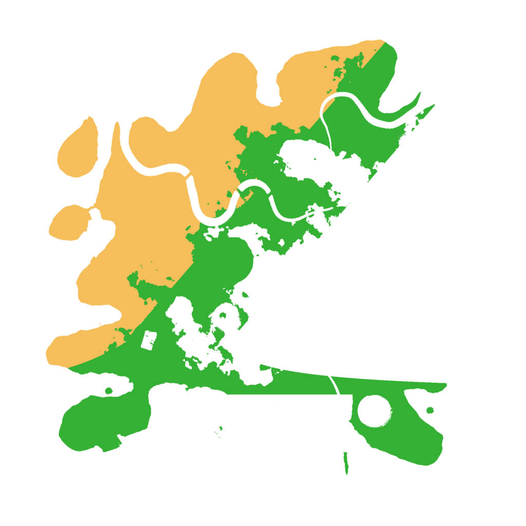 Biome Rust Map: Procedural Map, Size: 3000, Seed: 1646333602