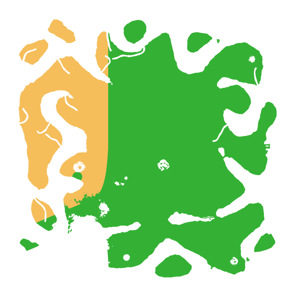 Biome Rust Map: Procedural Map, Size: 4000, Seed: 2020163670