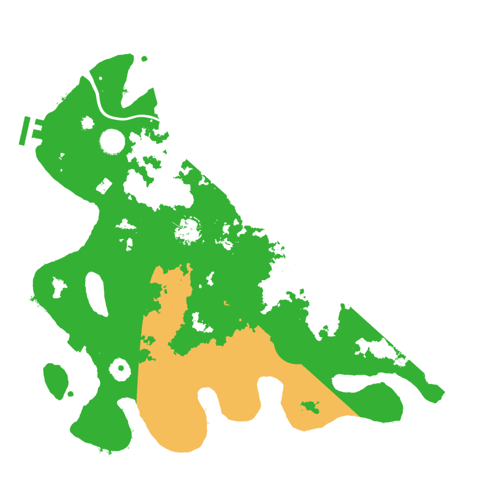 Biome Rust Map: Procedural Map, Size: 3500, Seed: 641
