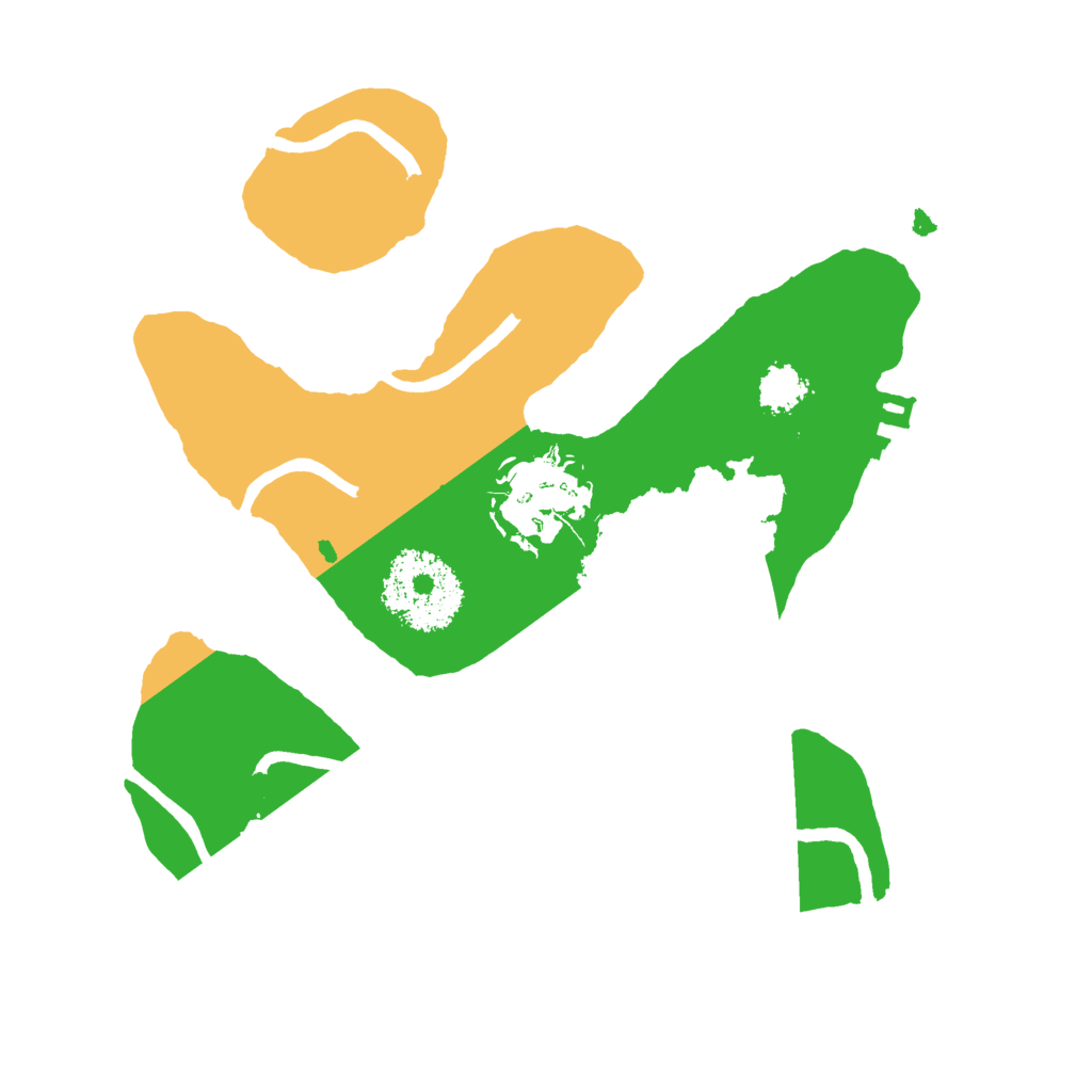 Biome Rust Map: Procedural Map, Size: 2100, Seed: 8975