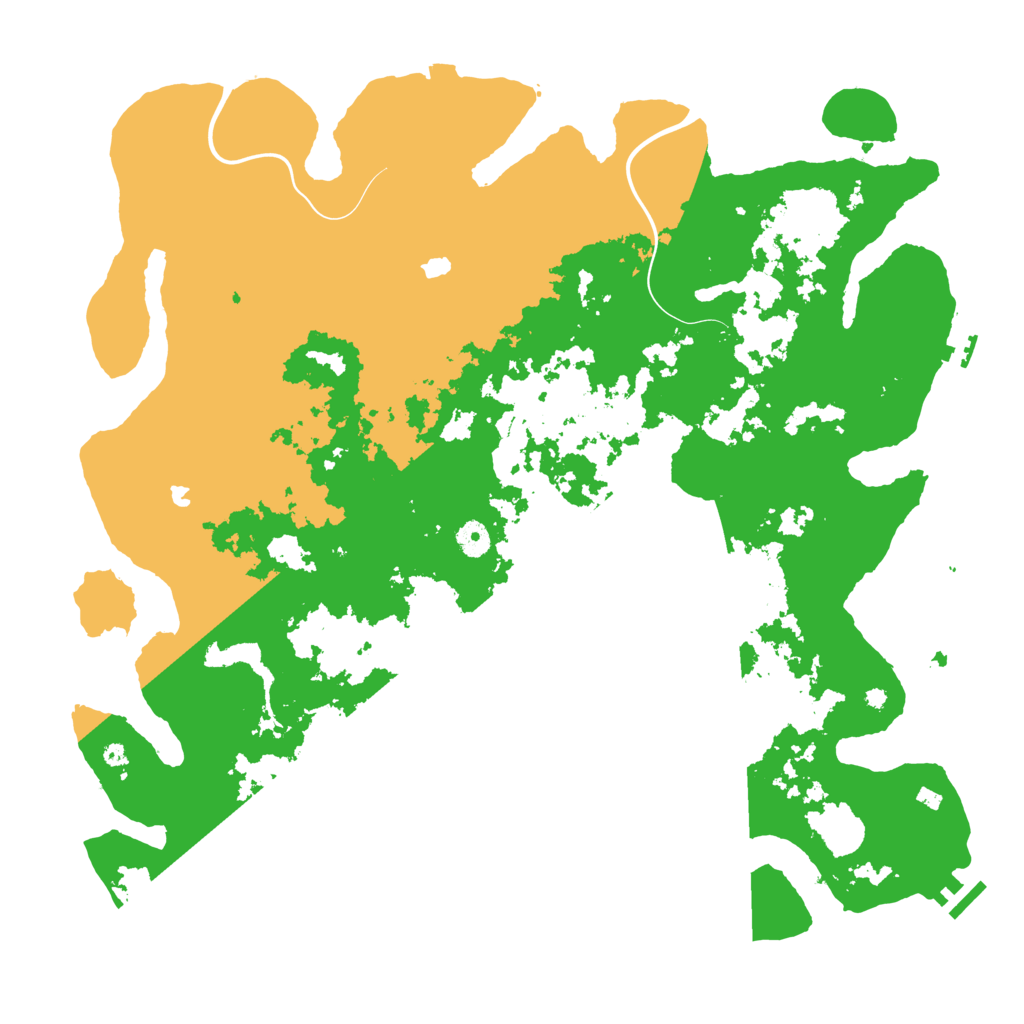 Biome Rust Map: Procedural Map, Size: 4500, Seed: 1513159721