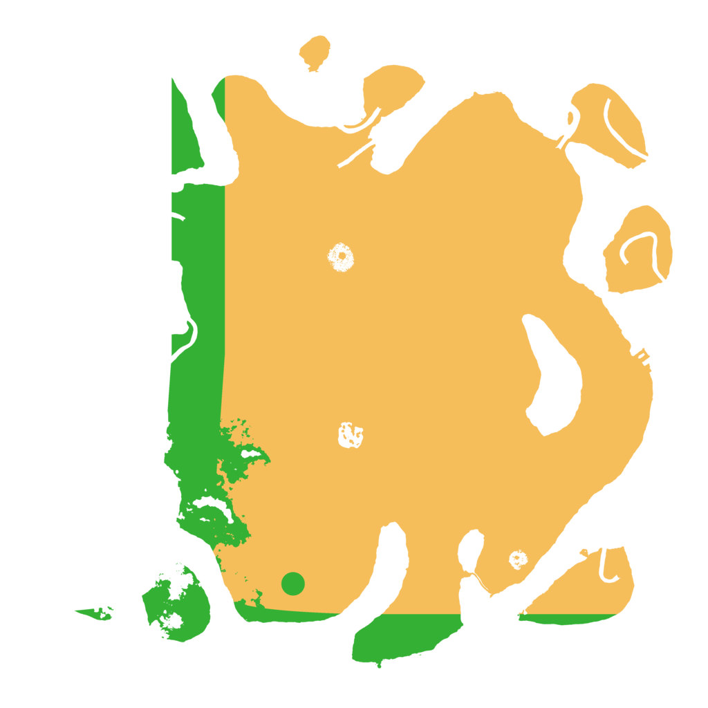 Biome Rust Map: Procedural Map, Size: 4000, Seed: 862246666