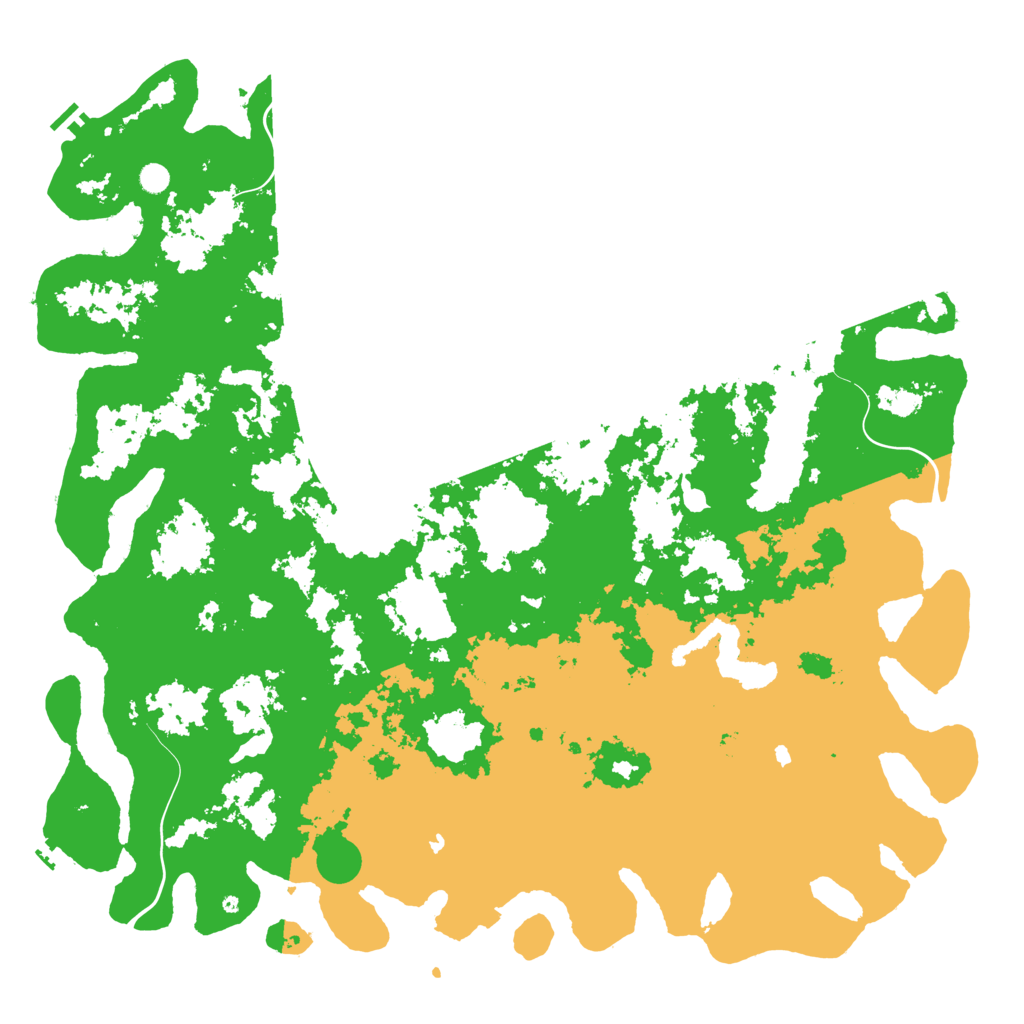 Biome Rust Map: Procedural Map, Size: 6000, Seed: 269