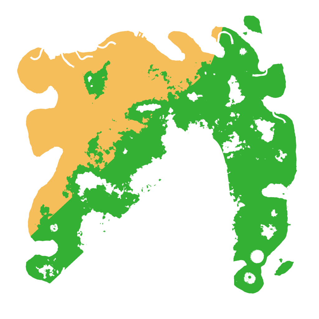 Biome Rust Map: Procedural Map, Size: 4250, Seed: 2913
