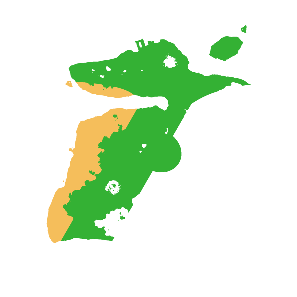 Biome Rust Map: Procedural Map, Size: 2200, Seed: 2020