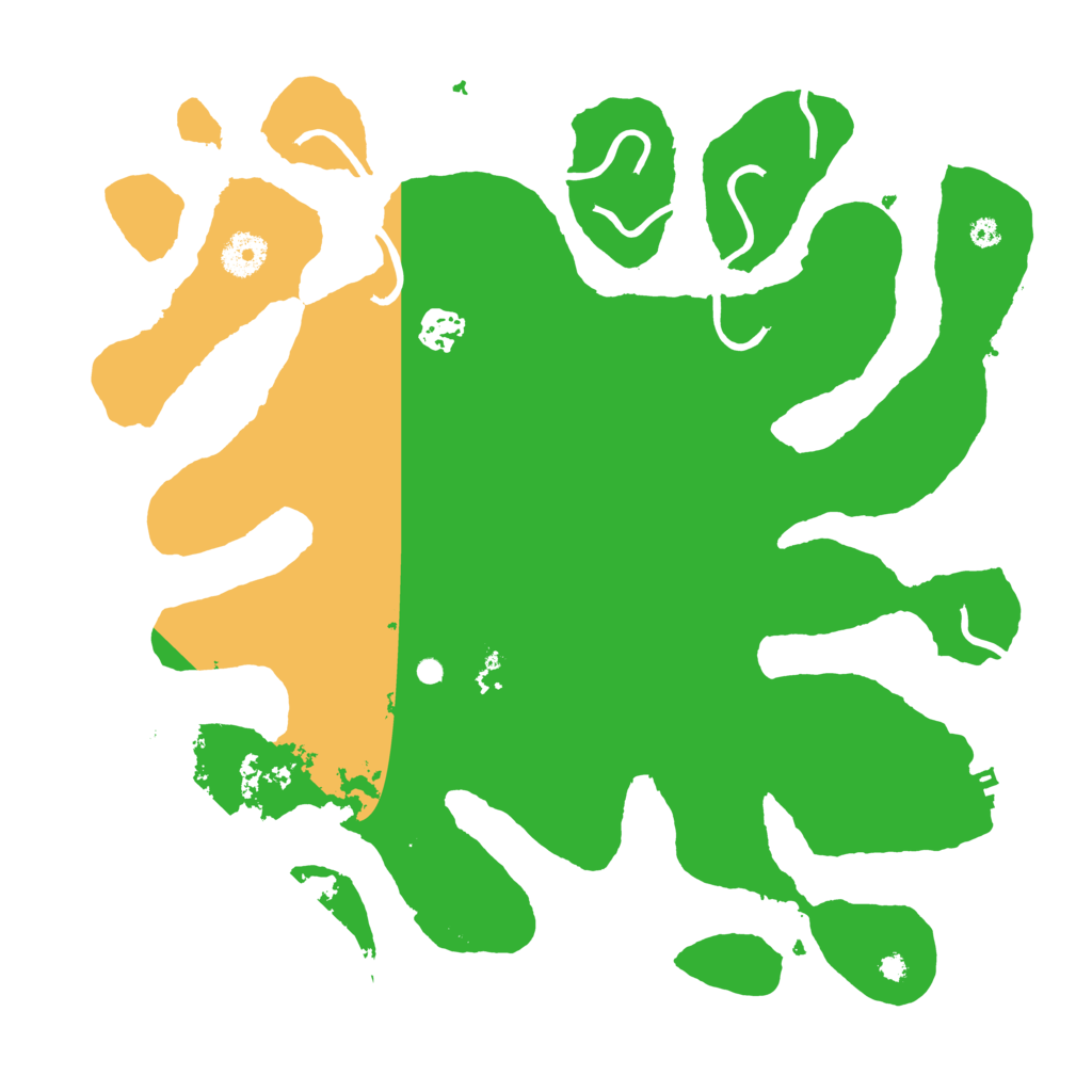 Biome Rust Map: Procedural Map, Size: 3700, Seed: 778429441