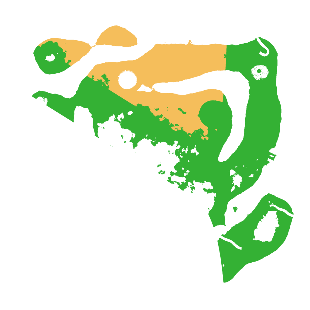 Biome Rust Map: Procedural Map, Size: 3000, Seed: 991151976