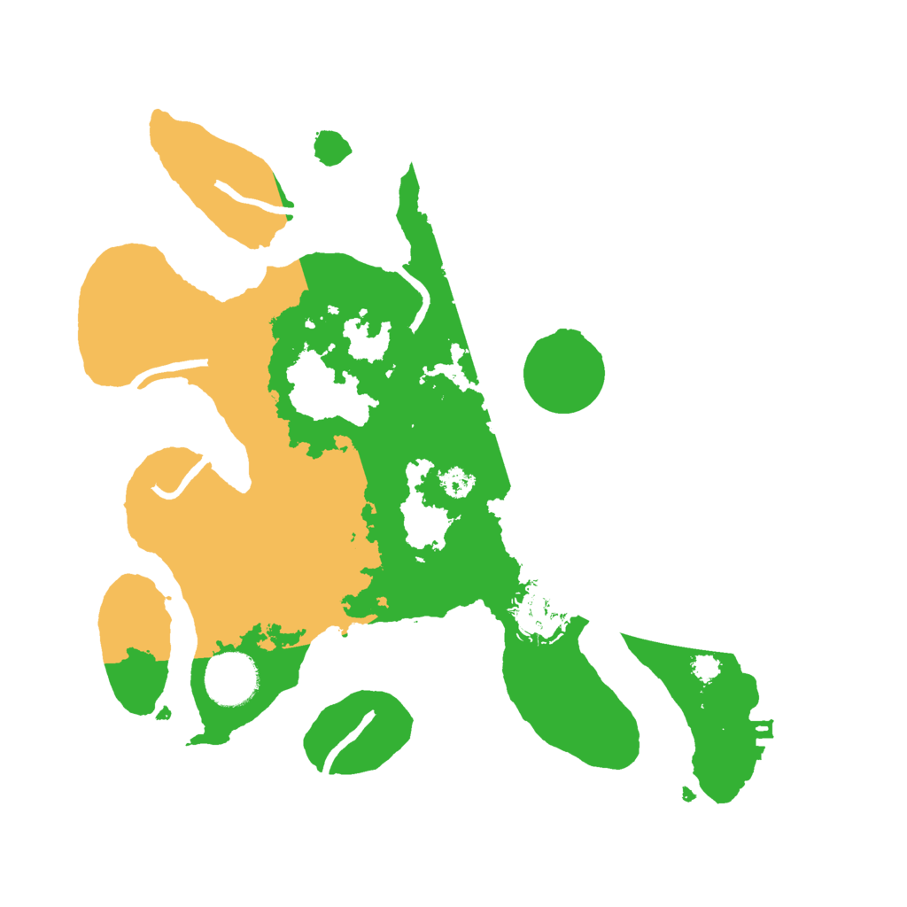 Biome Rust Map: Procedural Map, Size: 3000, Seed: 400015