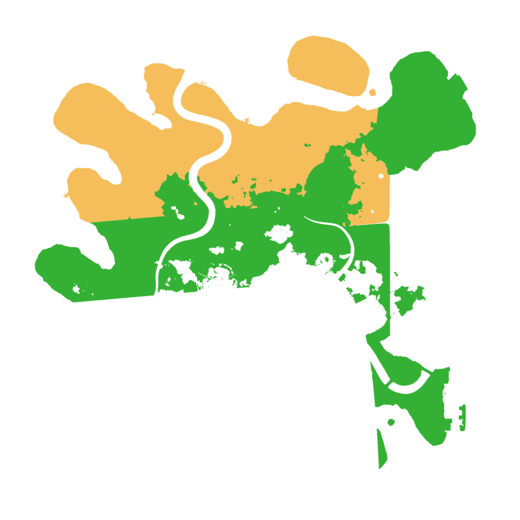 Biome Rust Map: Procedural Map, Size: 3000, Seed: 1754115988
