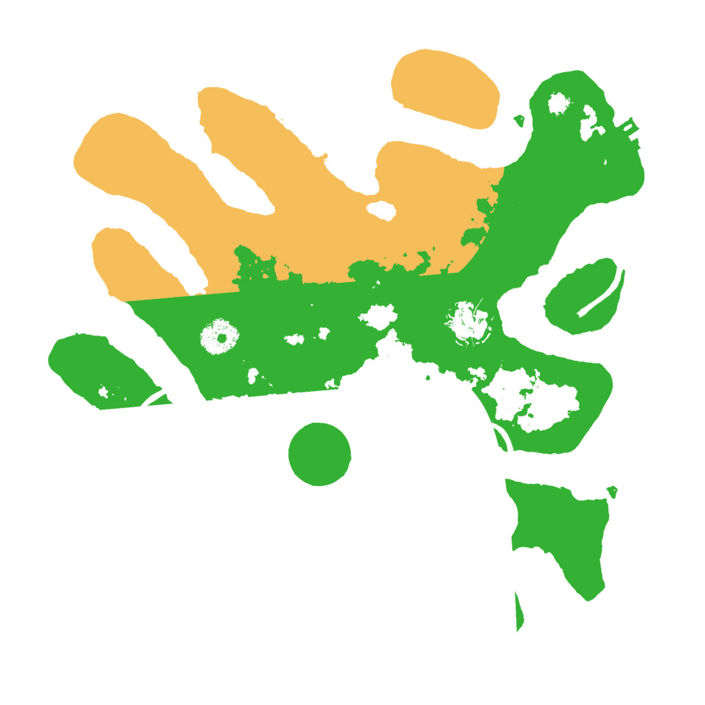 Biome Rust Map: Procedural Map, Size: 3000, Seed: 1754115988