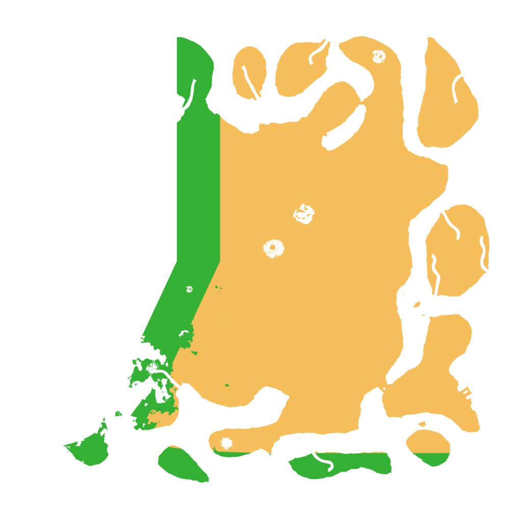 Biome Rust Map: Procedural Map, Size: 4000, Seed: 8227594