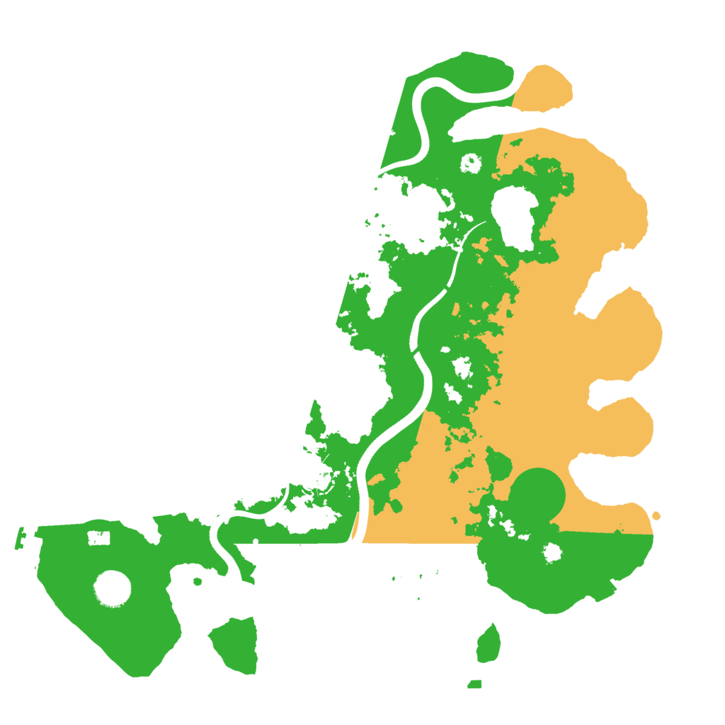 Biome Rust Map: Procedural Map, Size: 3500, Seed: 1149693703