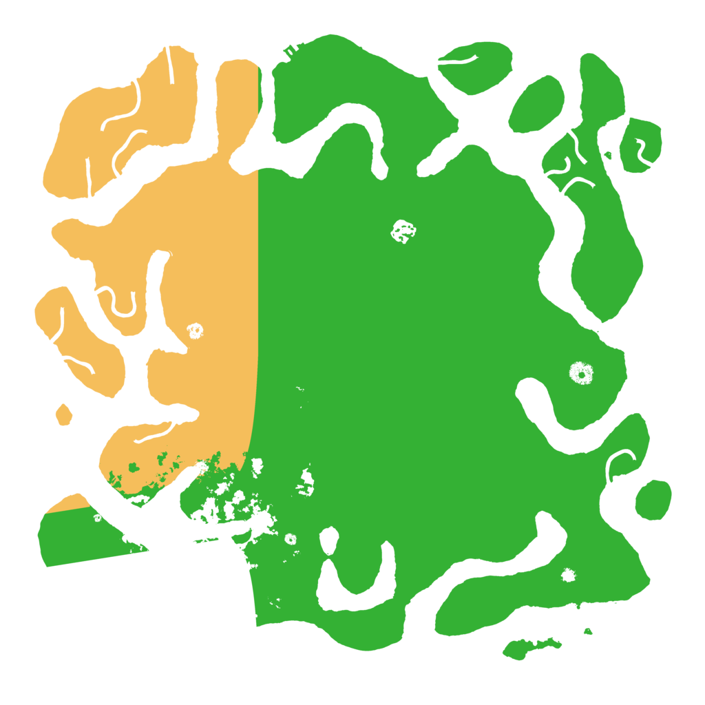 Biome Rust Map: Procedural Map, Size: 4500, Seed: 1000209