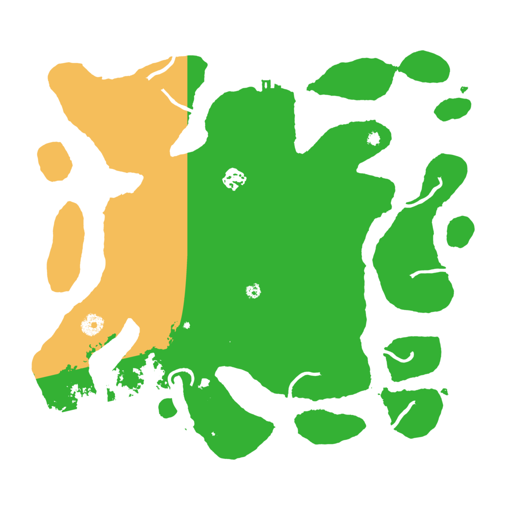 Biome Rust Map: Procedural Map, Size: 3500, Seed: 1505671803