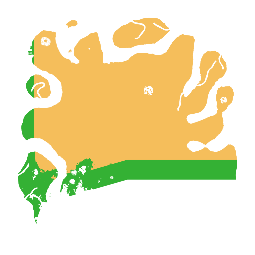 Biome Rust Map: Procedural Map, Size: 4000, Seed: 614680