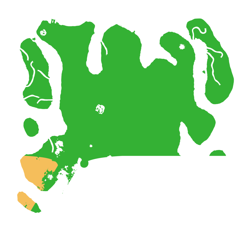 Biome Rust Map: Procedural Map, Size: 4000, Seed: 1962605891