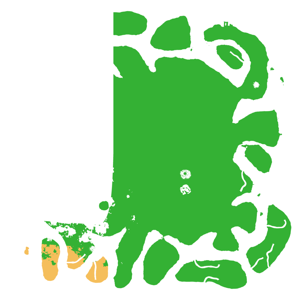 Biome Rust Map: Procedural Map, Size: 4500, Seed: 140810