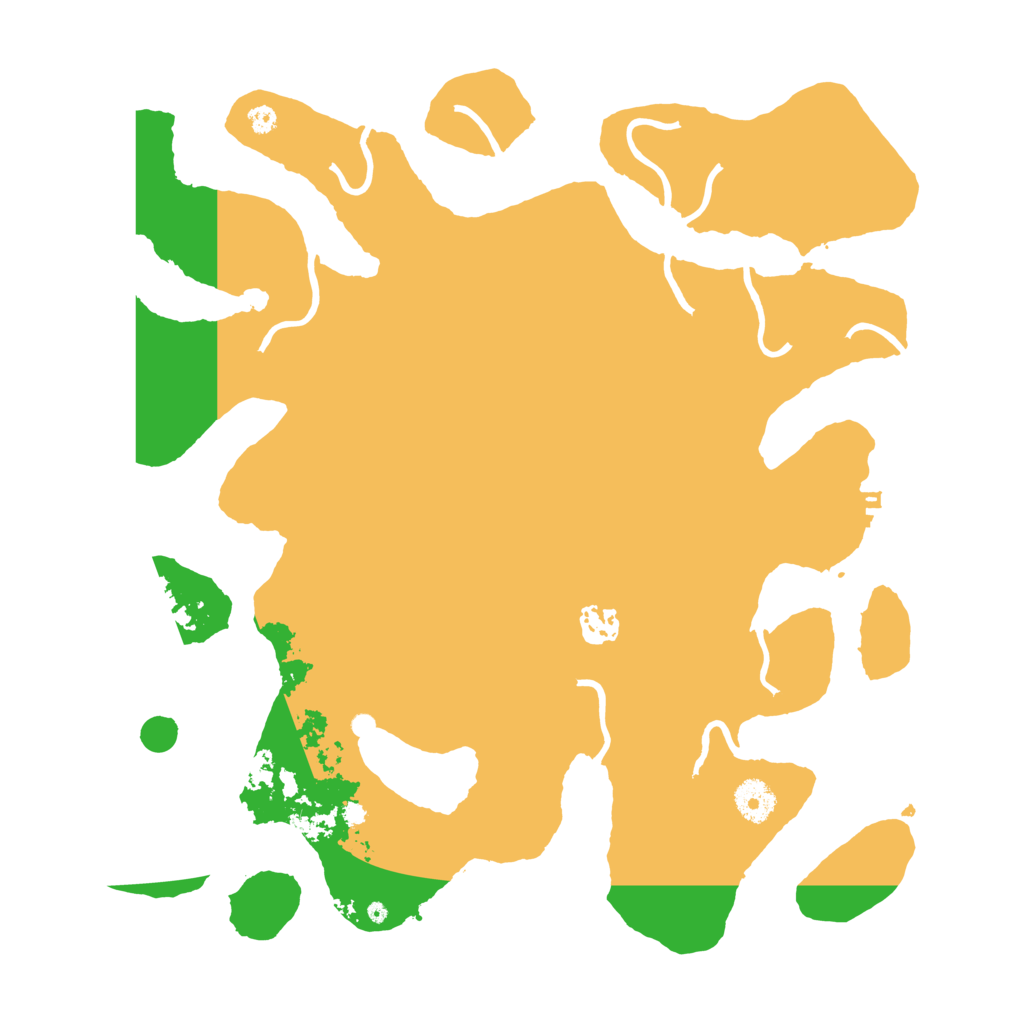 Biome Rust Map: Procedural Map, Size: 3750, Seed: 643596051