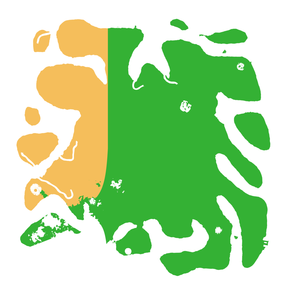 Biome Rust Map: Procedural Map, Size: 4000, Seed: 206672173