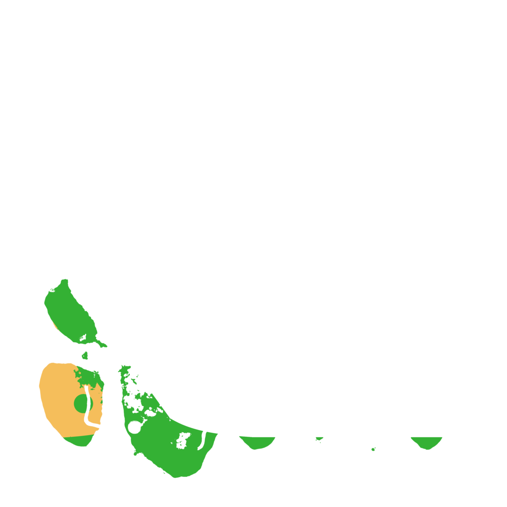 Biome Rust Map: Procedural Map, Size: 3500, Seed: 68606407