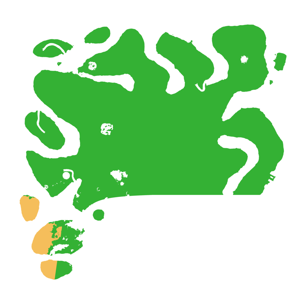 Biome Rust Map: Procedural Map, Size: 3700, Seed: 276442386