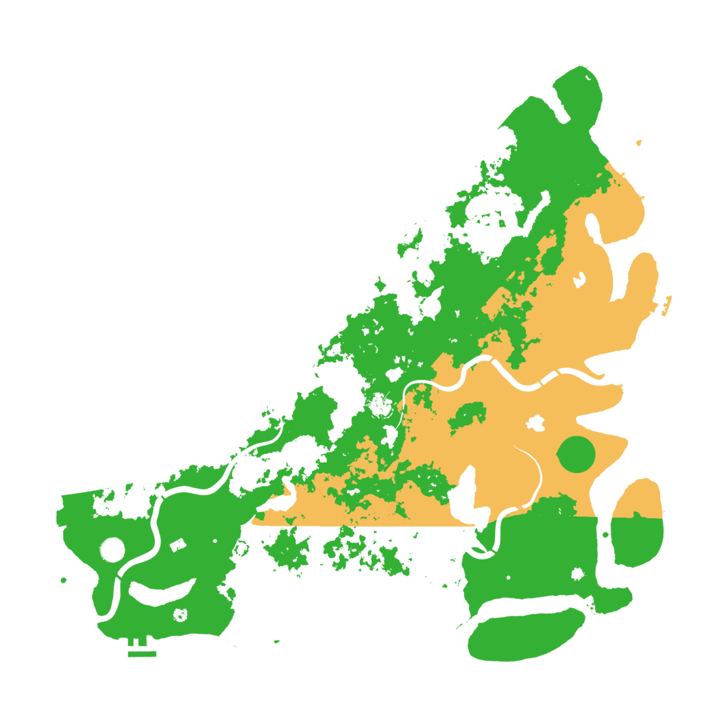 Biome Rust Map: Procedural Map, Size: 5000, Seed: 797