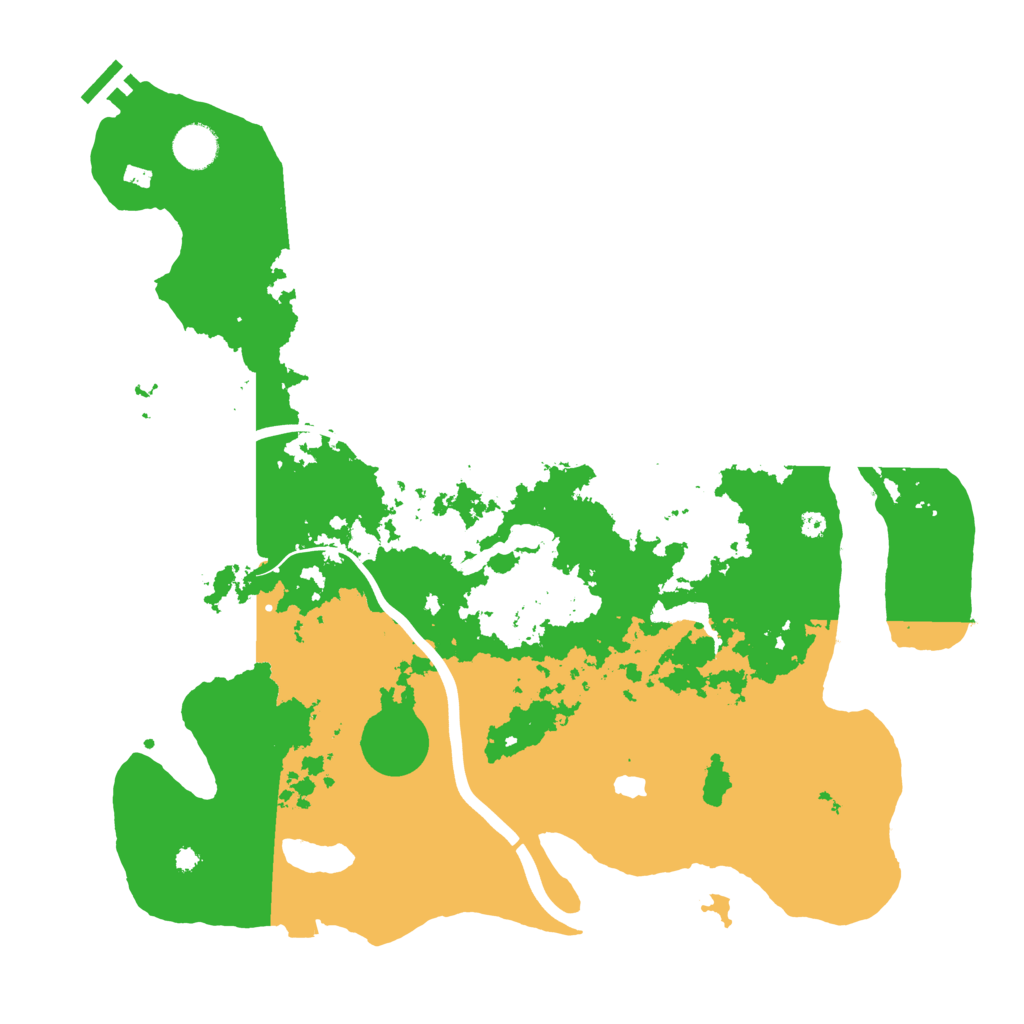 Biome Rust Map: Procedural Map, Size: 4000, Seed: 1039722987