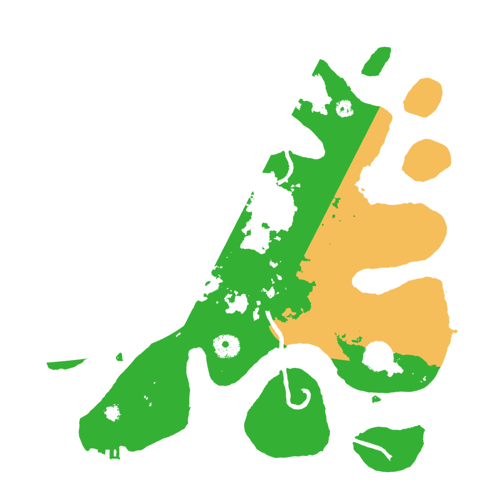 Biome Rust Map: Procedural Map, Size: 3000, Seed: 4578