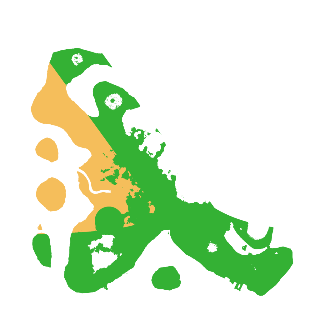 Biome Rust Map: Procedural Map, Size: 3000, Seed: 1907