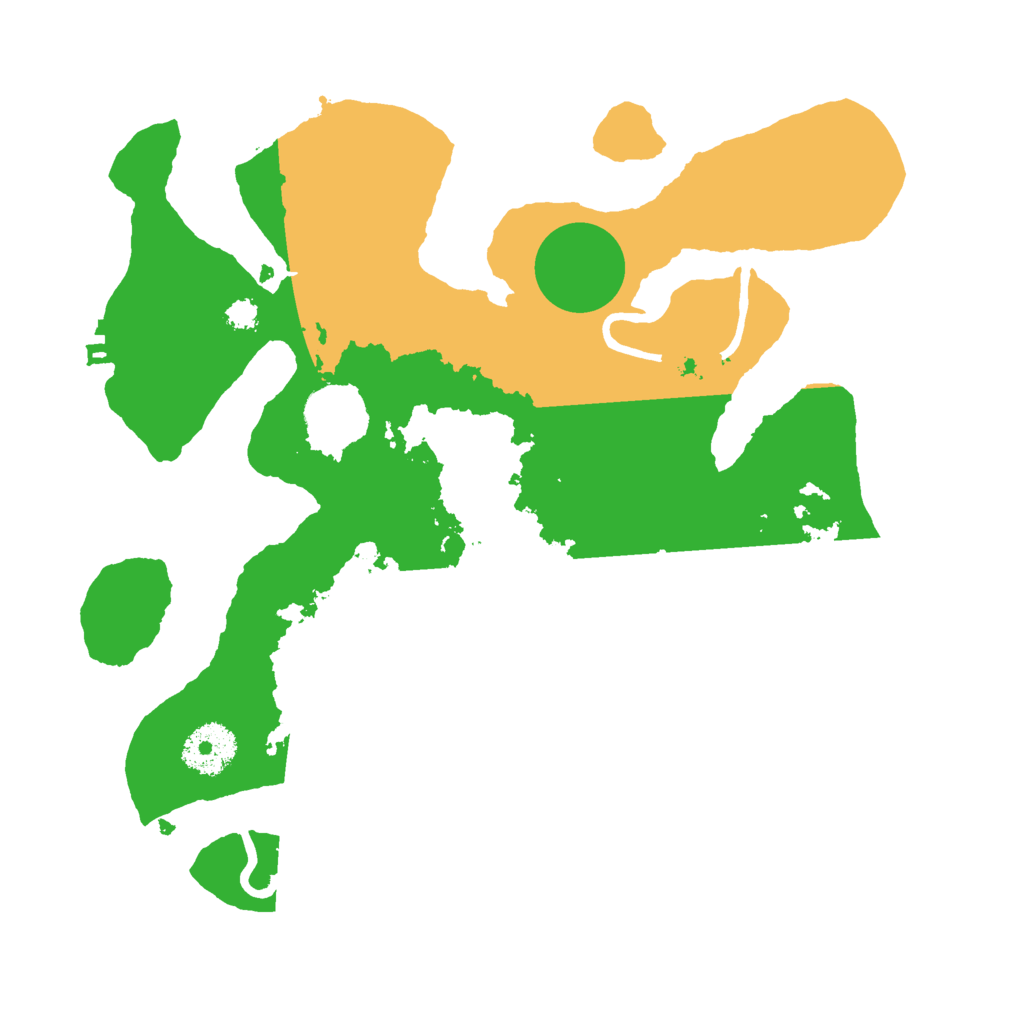 Biome Rust Map: Procedural Map, Size: 3000, Seed: 1834394592