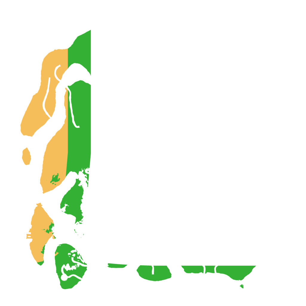 Biome Rust Map: Procedural Map, Size: 4000, Seed: 1973640464