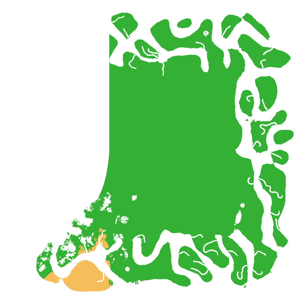 Biome Rust Map: Procedural Map, Size: 6000, Seed: 252060351