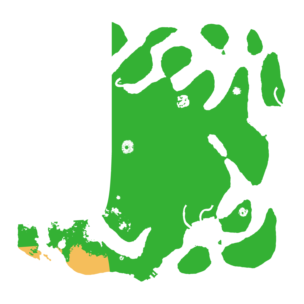 Biome Rust Map: Procedural Map, Size: 3500, Seed: 2654