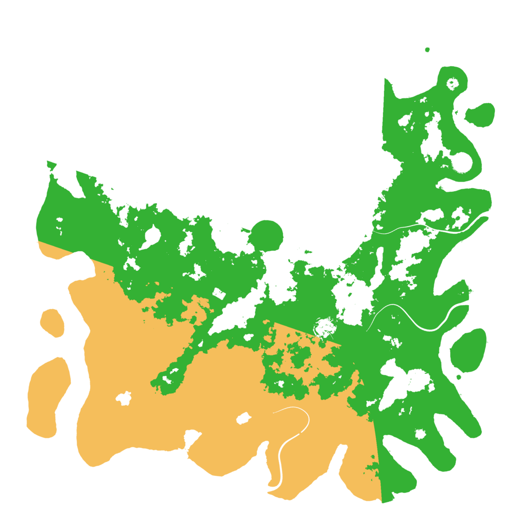 Biome Rust Map: Procedural Map, Size: 4500, Seed: 656260109