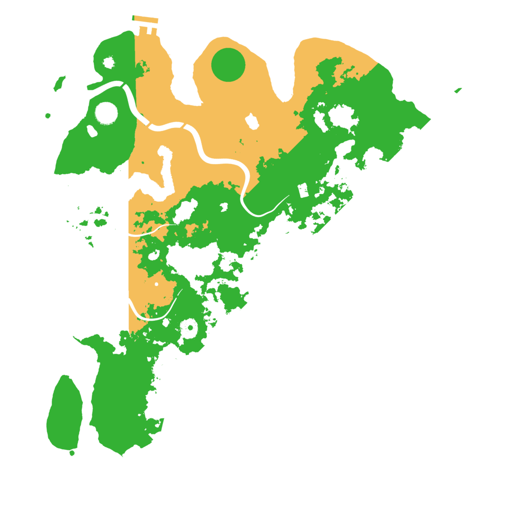 Biome Rust Map: Procedural Map, Size: 4000, Seed: 2137257873