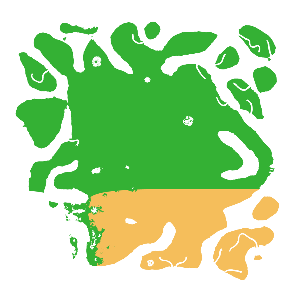 Biome Rust Map: Procedural Map, Size: 4500, Seed: 992230873