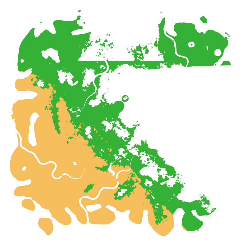 Biome Rust Map: Procedural Map, Size: 6000, Seed: 7713489