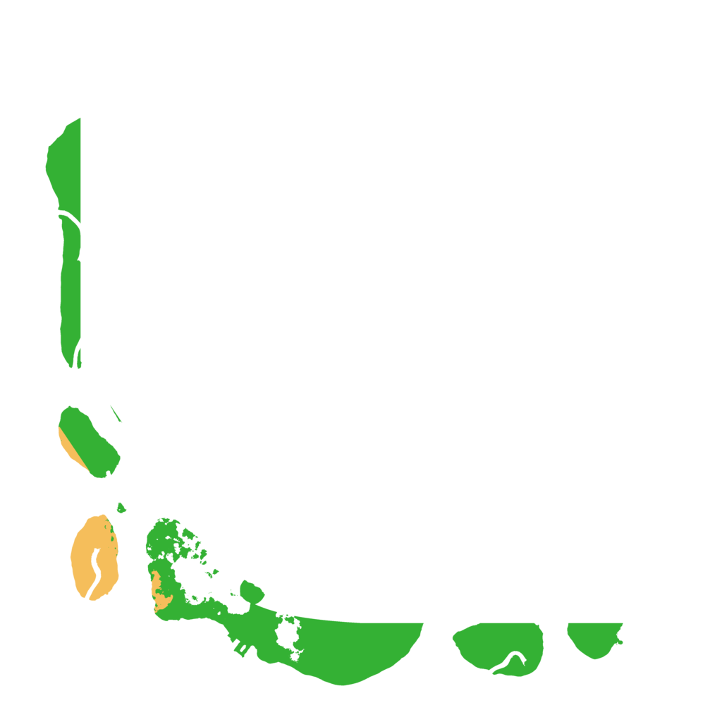 Biome Rust Map: Procedural Map, Size: 3700, Seed: 451841592