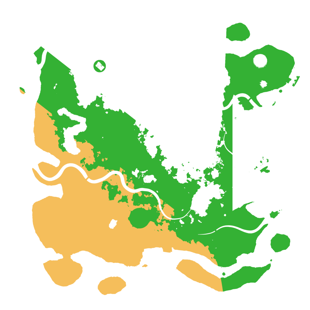 Biome Rust Map: Procedural Map, Size: 4000, Seed: 351164232